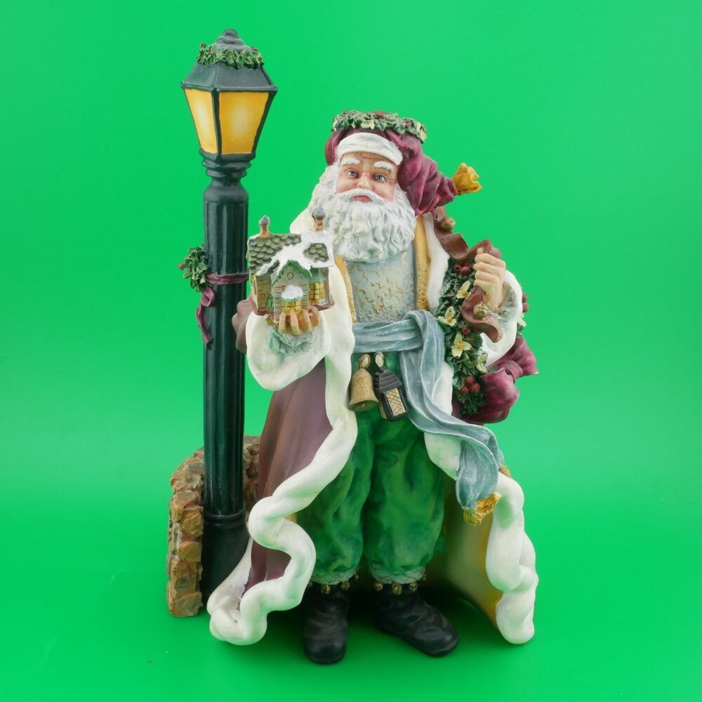 The Light Of St. Nicholas Figurine Thomas Kinkade St. Nicholas Coll. LE#49786